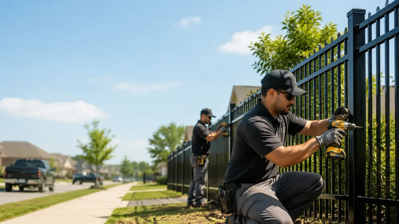 Metal Fence Installation in Eagle Pass, TX